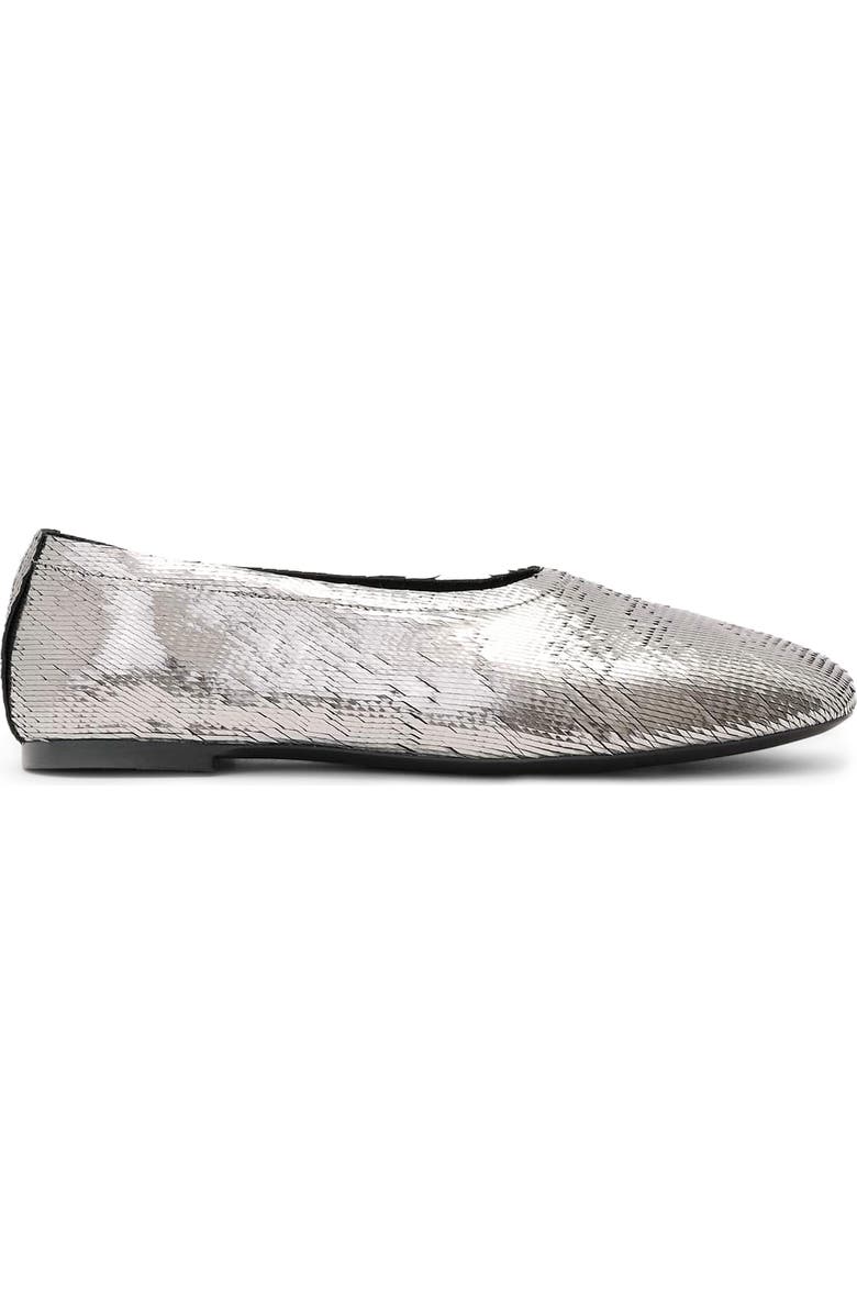 AllSaints Hailee Flat, Alternate, color, Gunmetal Grey