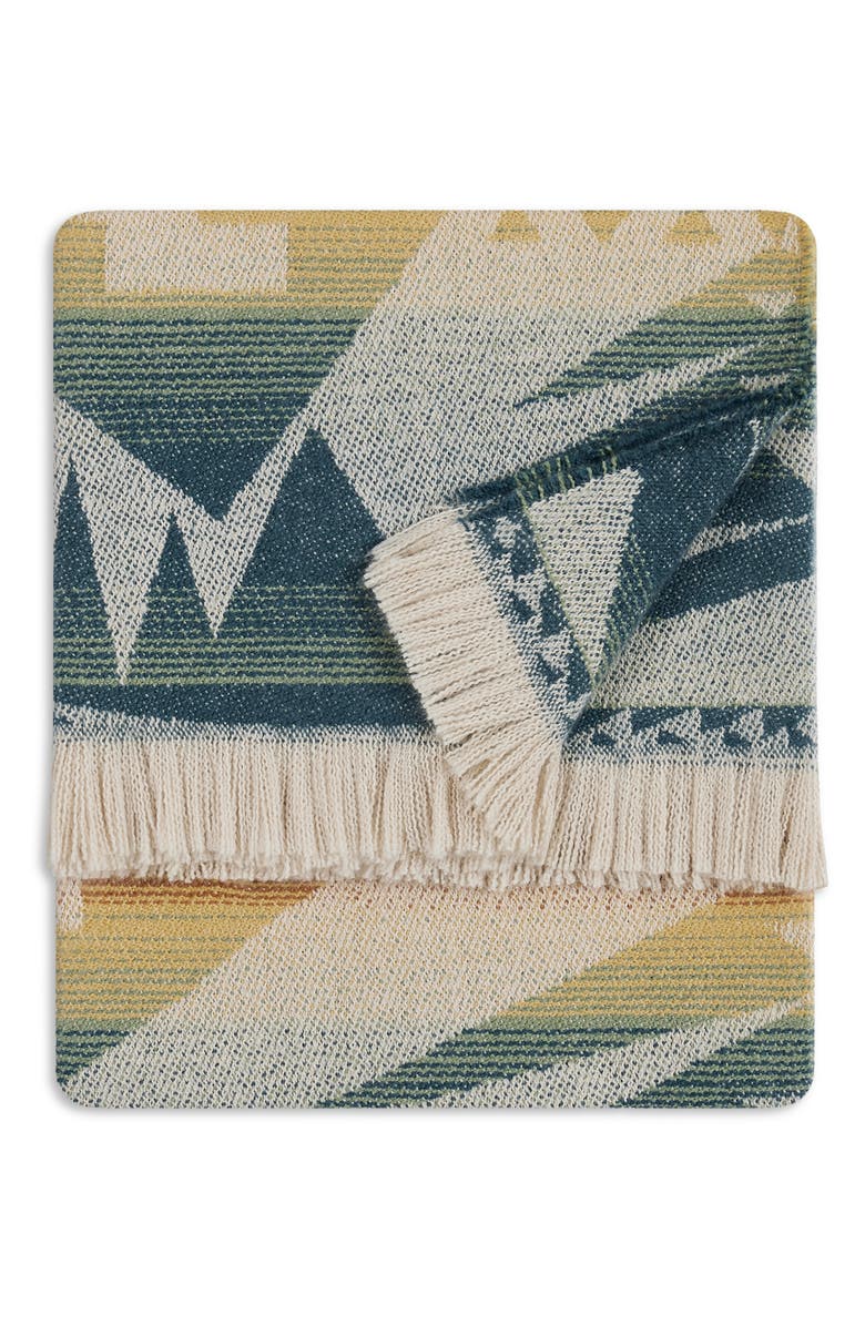 Pendleton Mystic Lake Throw Blanket, Main, color, 