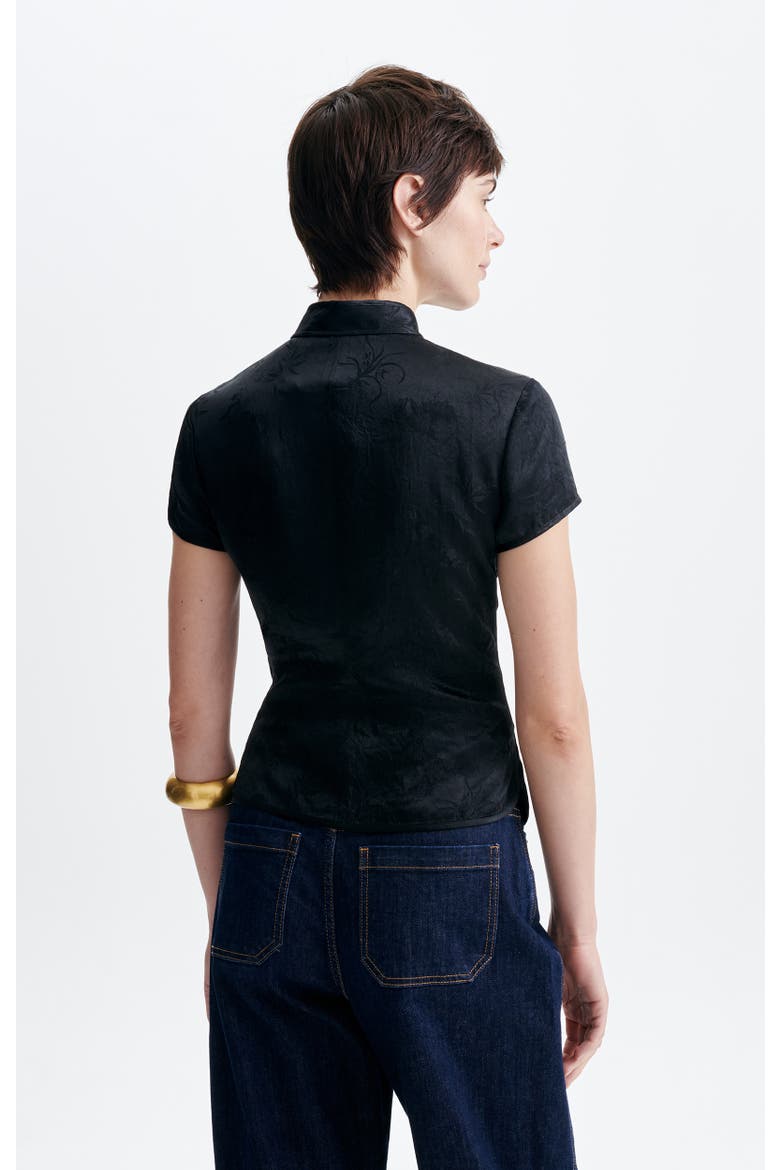 Asymmetric Top, Alternate, color, Noir