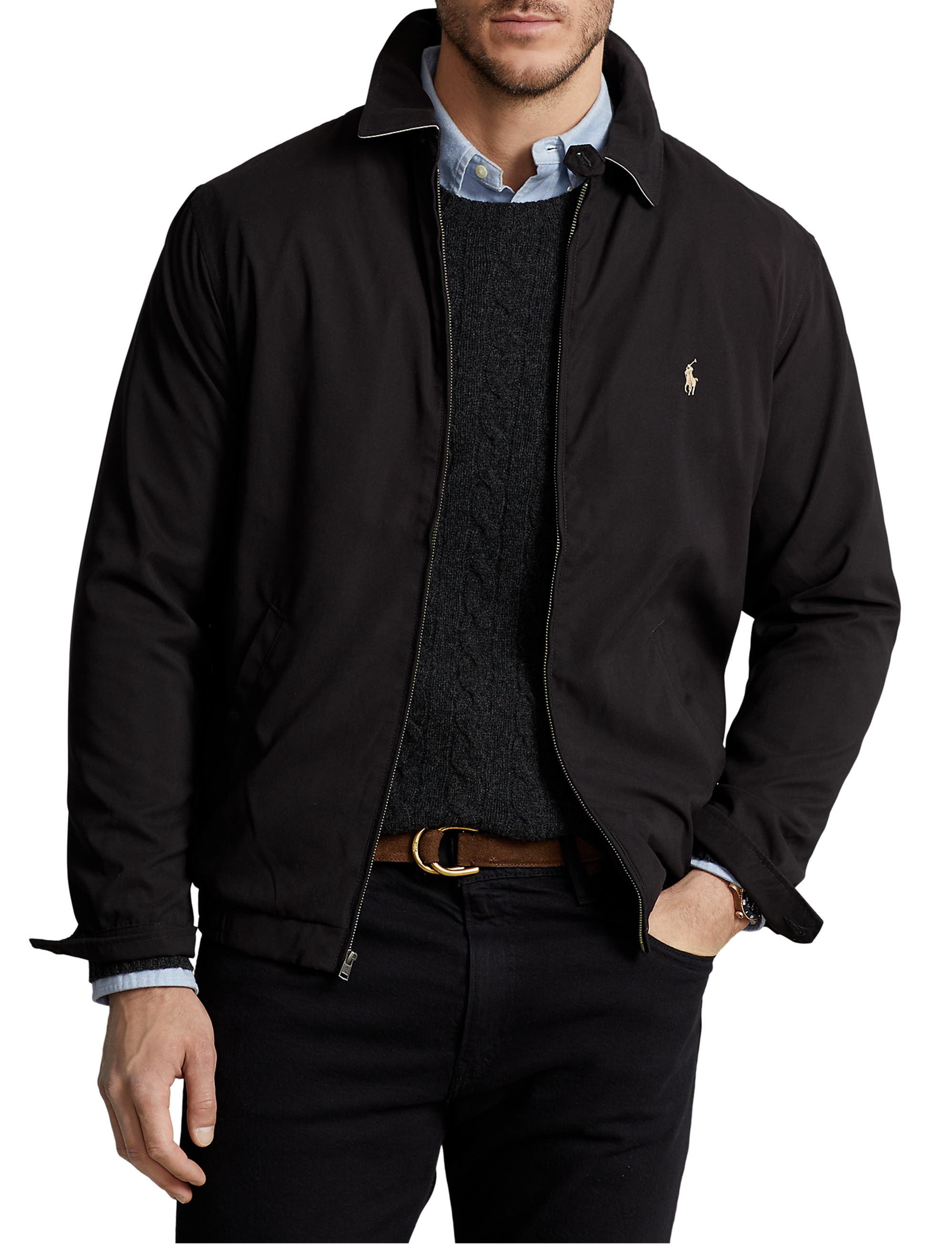 Big & Tall Microfiber Windbreaker