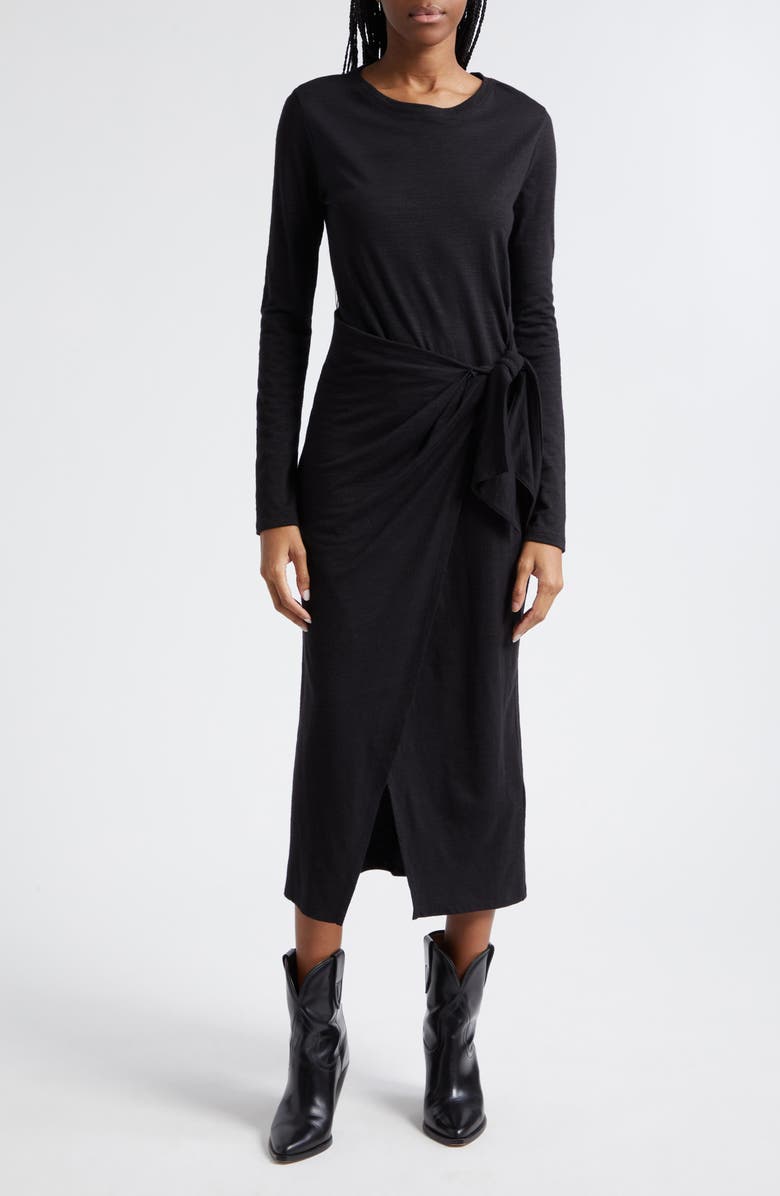 Isabel Marant Étoile Lisy Long Sleeve Knit Dress, Main, color, 