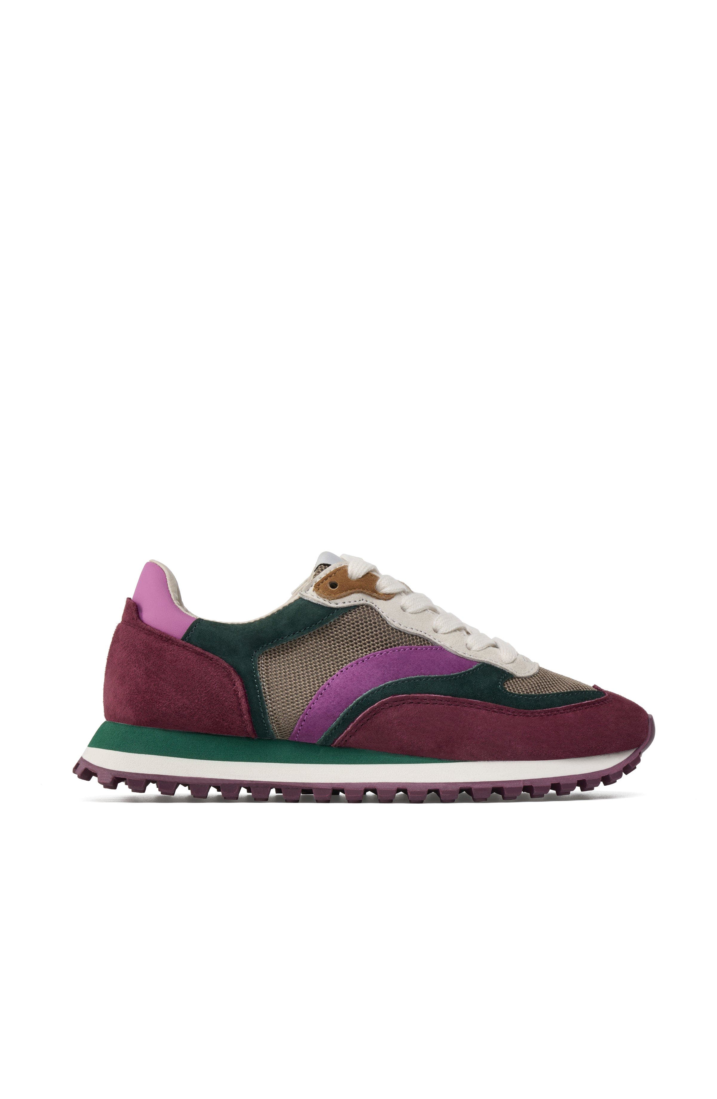Vera Sneaker, Alternate, color, WINE