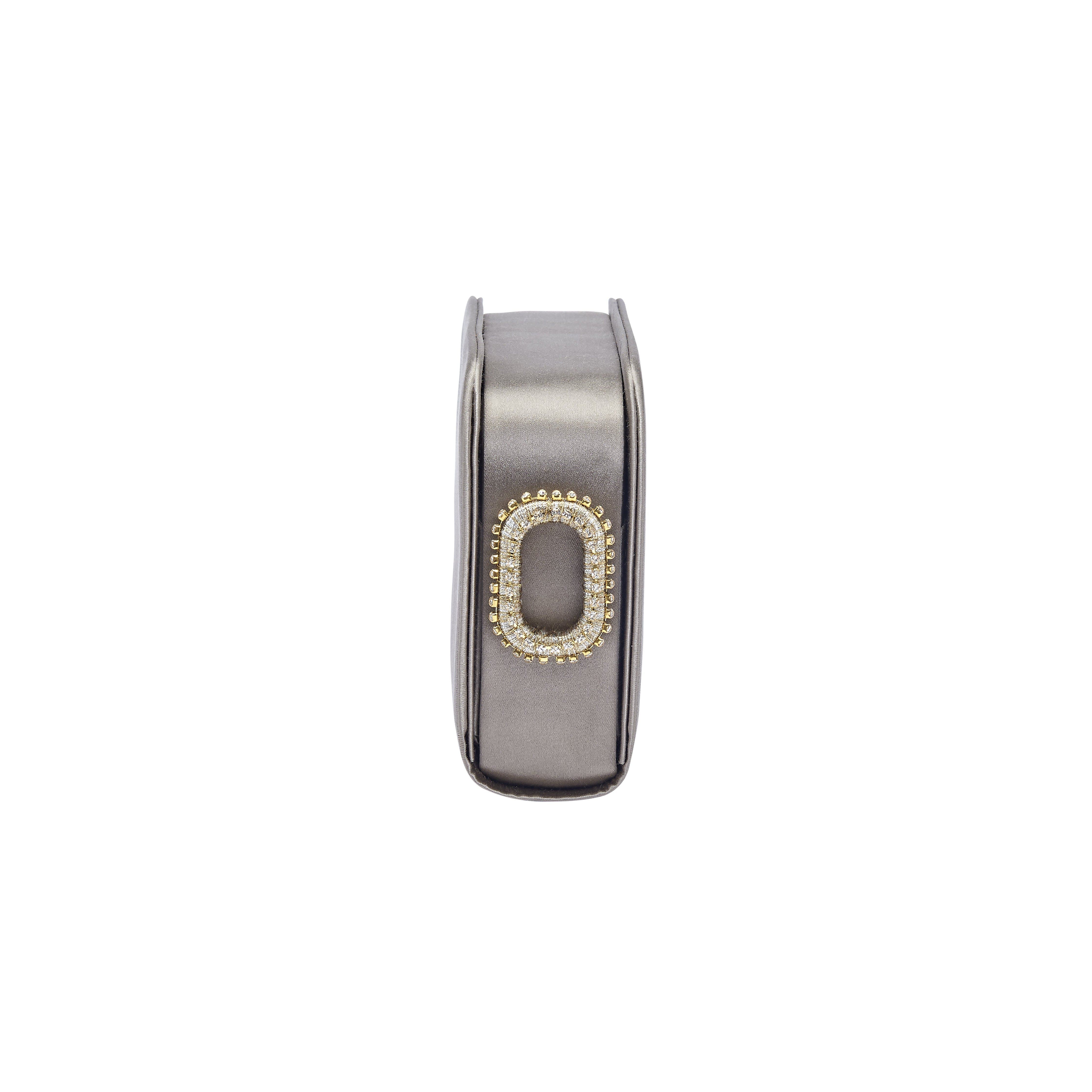 Catena Electrum One Glam Two Sided Clutch, Alternate, color, Electrum