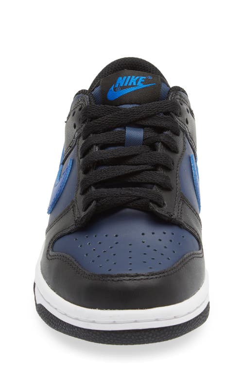 Nike Kids' Dunk Low Basketball Sneaker In Blue Beyond/blue Beyond