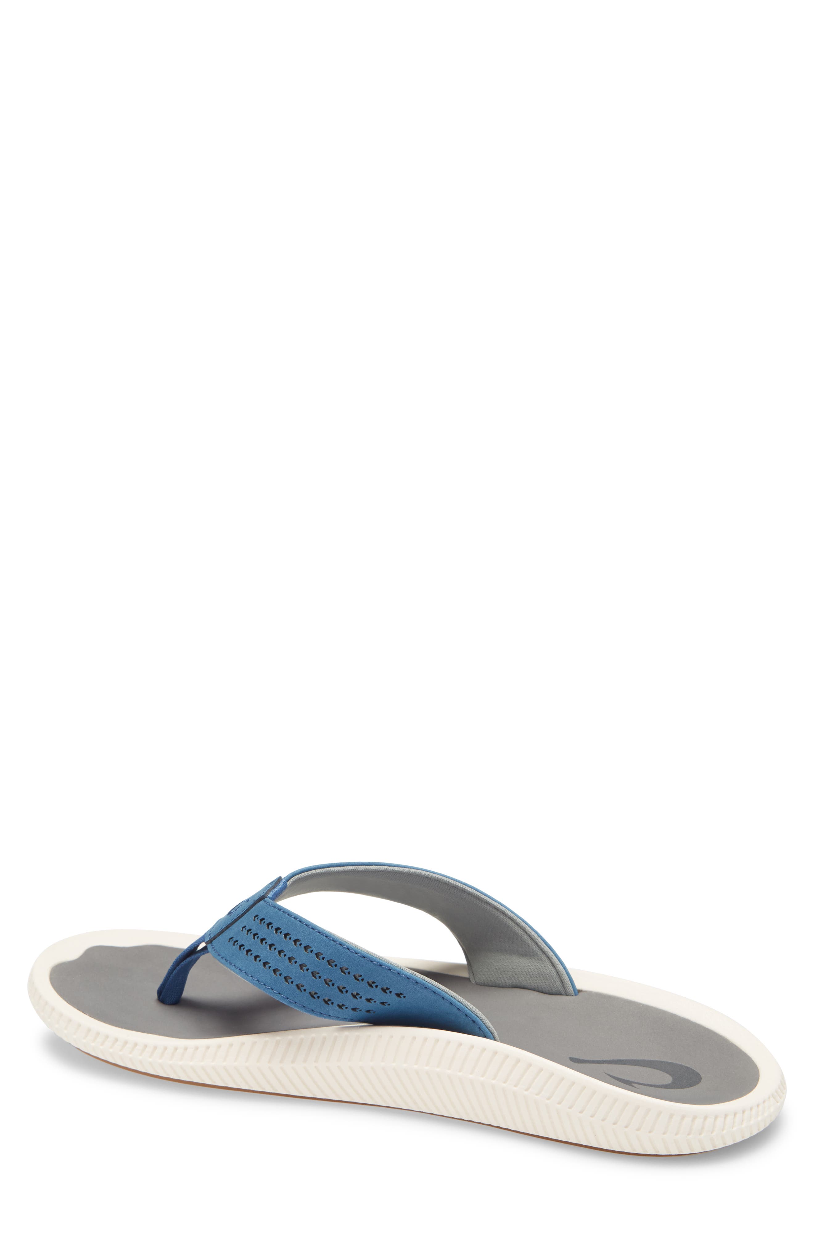 Ulele Flip Flop, Alternate, color, SLATE BLUE/ CHARCOAL