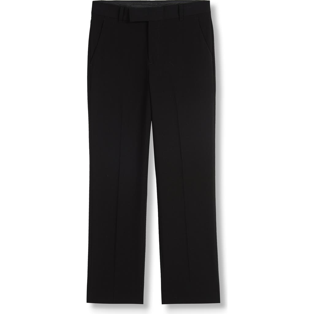 Calvin Klein Kids' Bi-stretch Trousers In Black