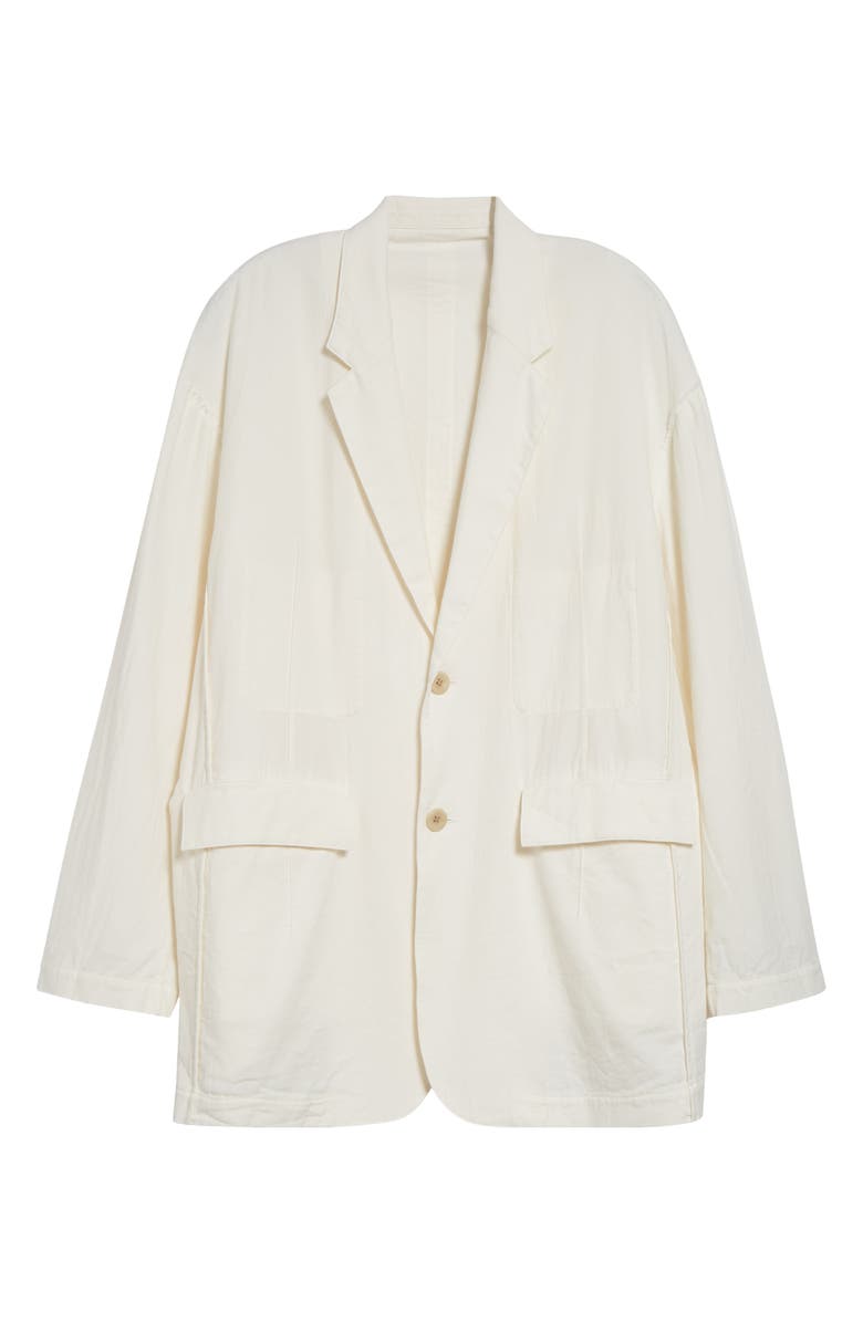 Undercover Cotton & Cashmere Jacket, Main, color, Ivory