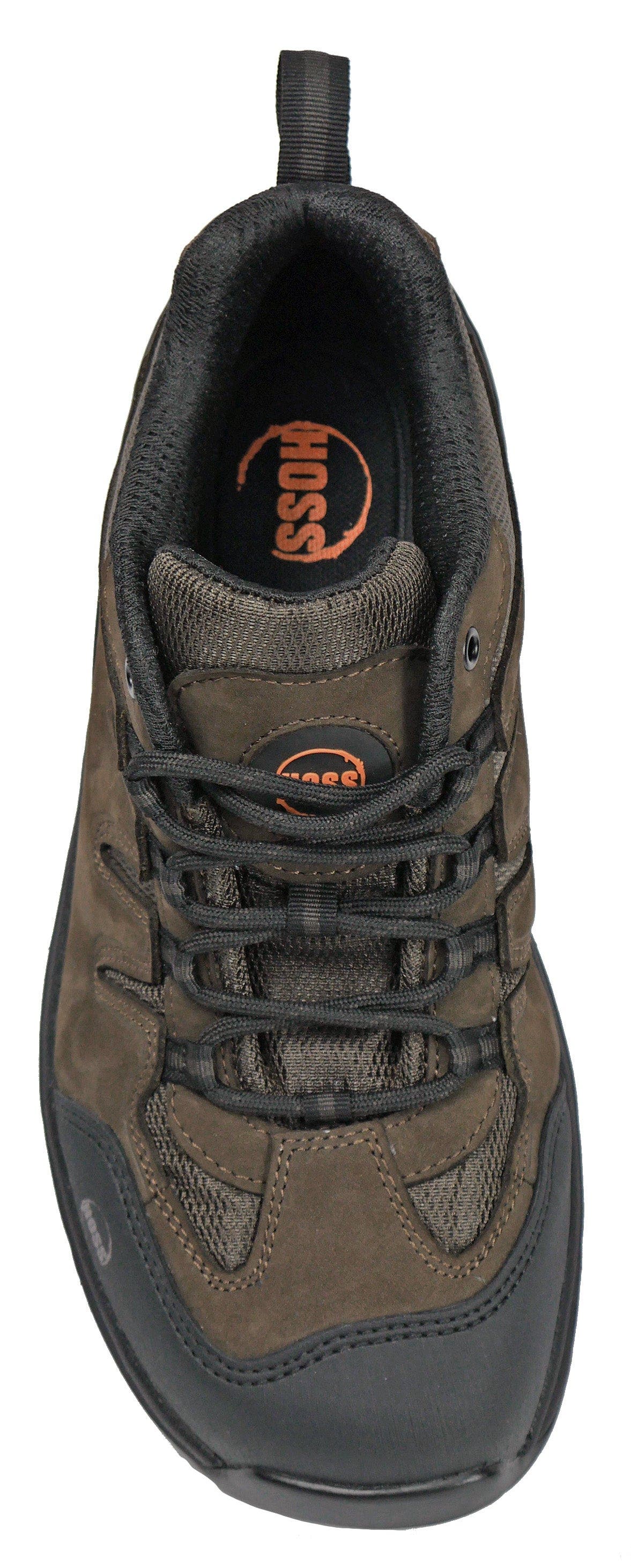 Hoss Boot Company HOSS Eric Low Soft Toe Wedge Work Shoe, Alternate, color, Dark Brown