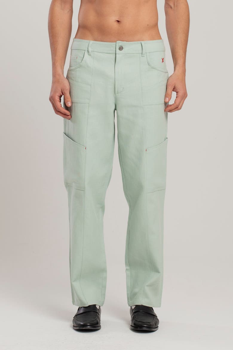 Linen Blend Free Heaven Pant With Pocket, Alternate, color, Light Green