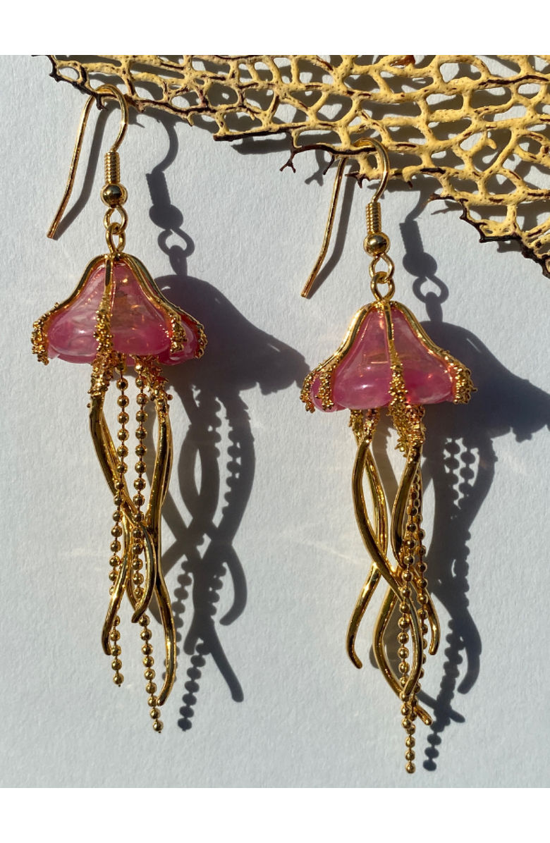 Bill Skinner Studio Jellyfish Drop Earrings, Alternate, color, Jellyfish