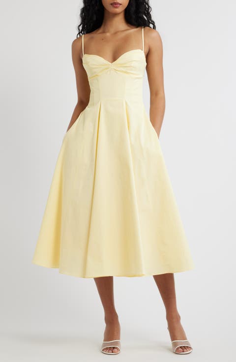 Dahlia Stretch Pima Cotton Cocktail Dress