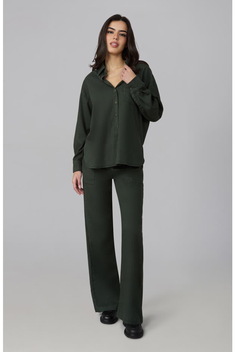 Veronica Weekend Blouse, Alternate, color, Command Sage
