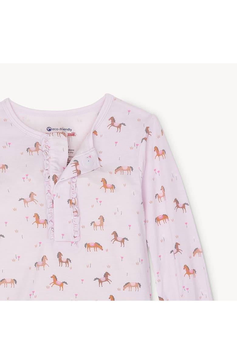 Magnetic Me Kids' Purple Rein Fitted Two-Piece Pajamas, Alternate, color,