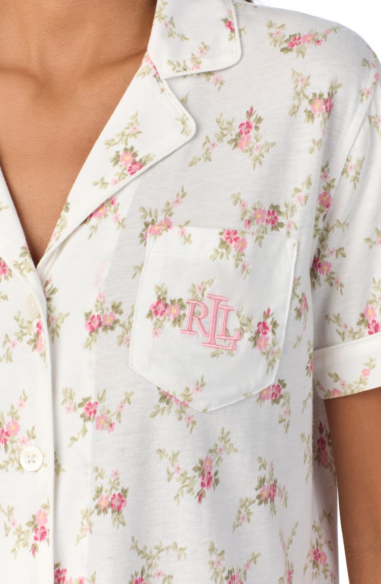 Lauren Ralph Lauren Print Pajamas, Alternate, color, 