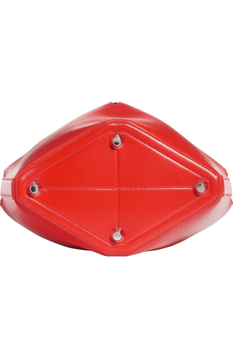 McQueen Alexander McQueen Leather Bucket Bag, Alternate, color,