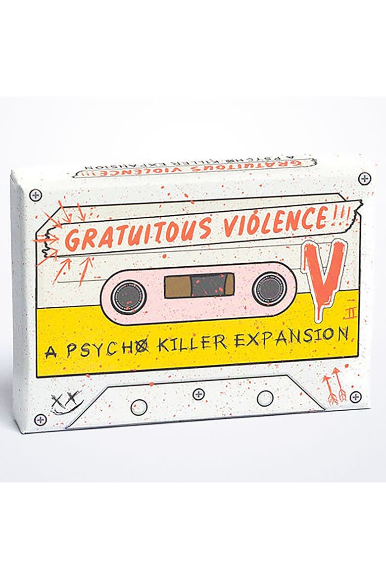 Gratuitous Violence Adult Horror Card Game, Main, color, Multicolored