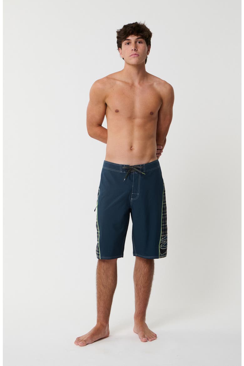Mirage Archive Goth Board Shorts, Alternate, color, NAVY