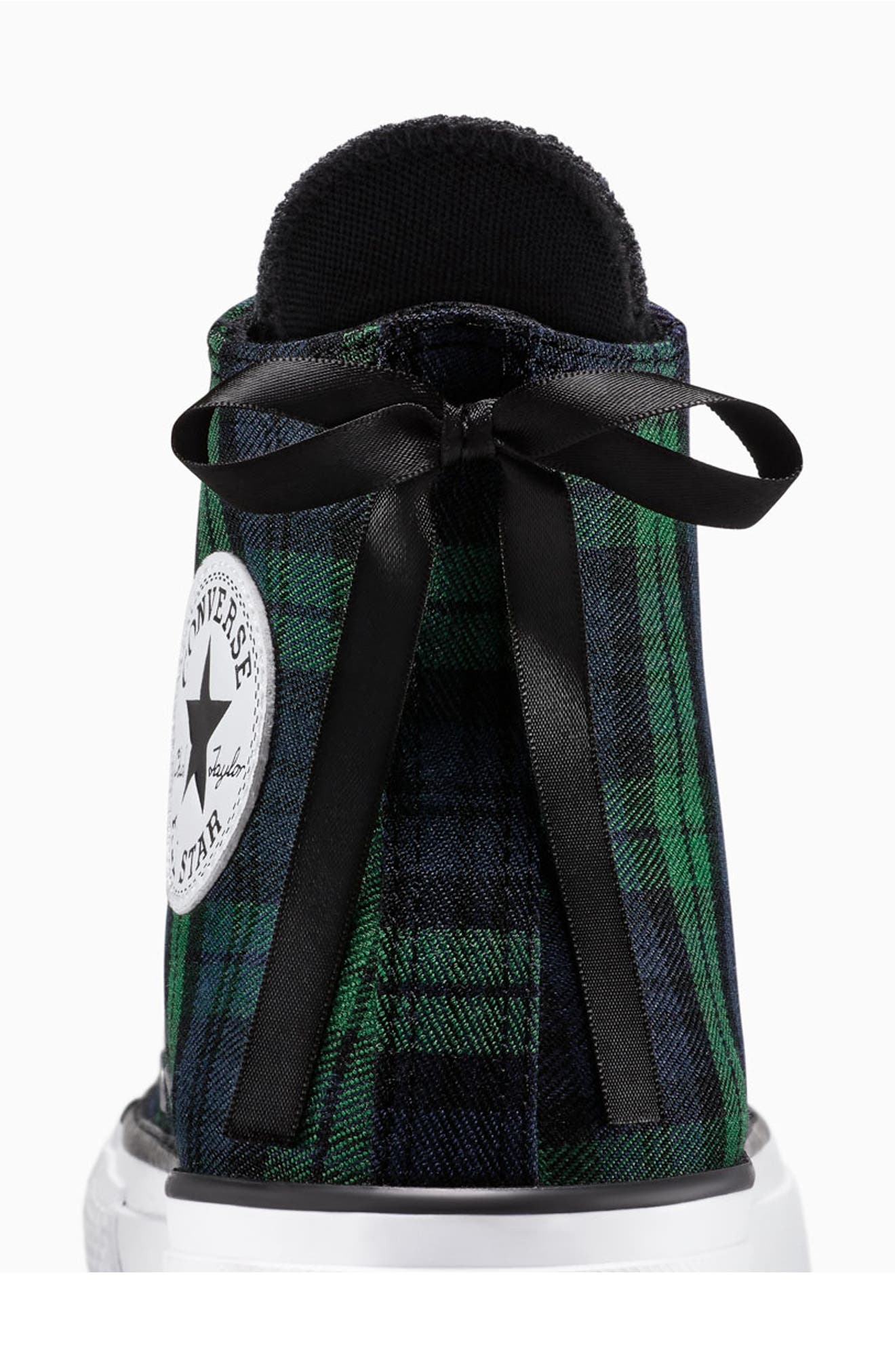 Converse Chuck Taylor All Star Lift Canvas High Top Platform Sneaker, Alternate, color, Navy/ Black/ White