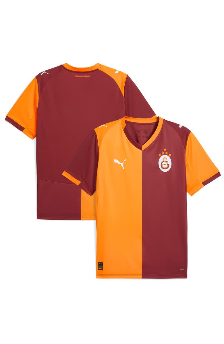 PUMA Men's Puma Red Galatasaray 2025/26 Home Replica Jersey, Main, color, Maroon