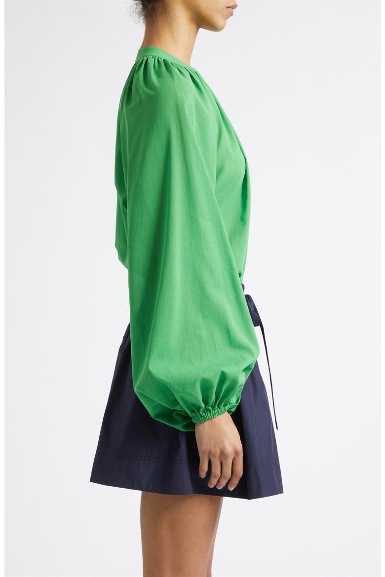 Zoey Blouson Sleeve Shirt, Alternate, color, ONLINE LIME