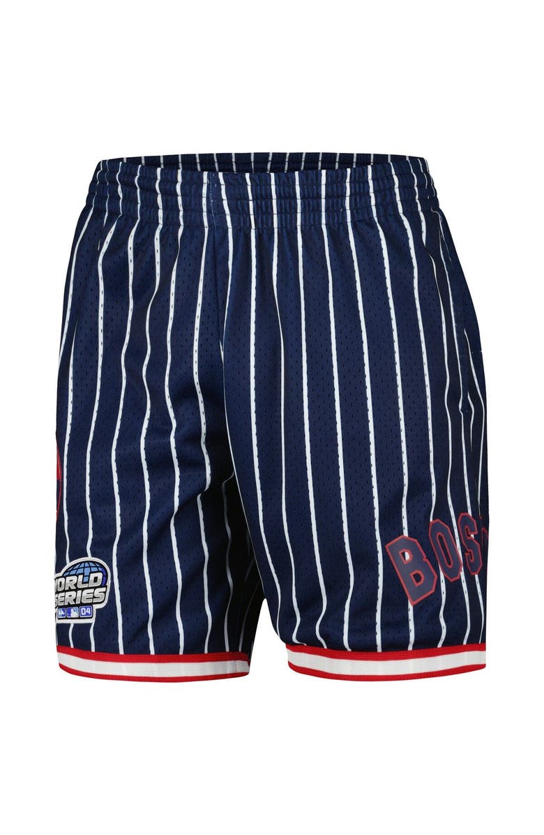 Mitchell & Ness Men's Mitchell & Ness Navy Boston Red Sox Cooperstown Collection 2004 World Series City Collection Mesh Shorts, Alternate, color, Navy