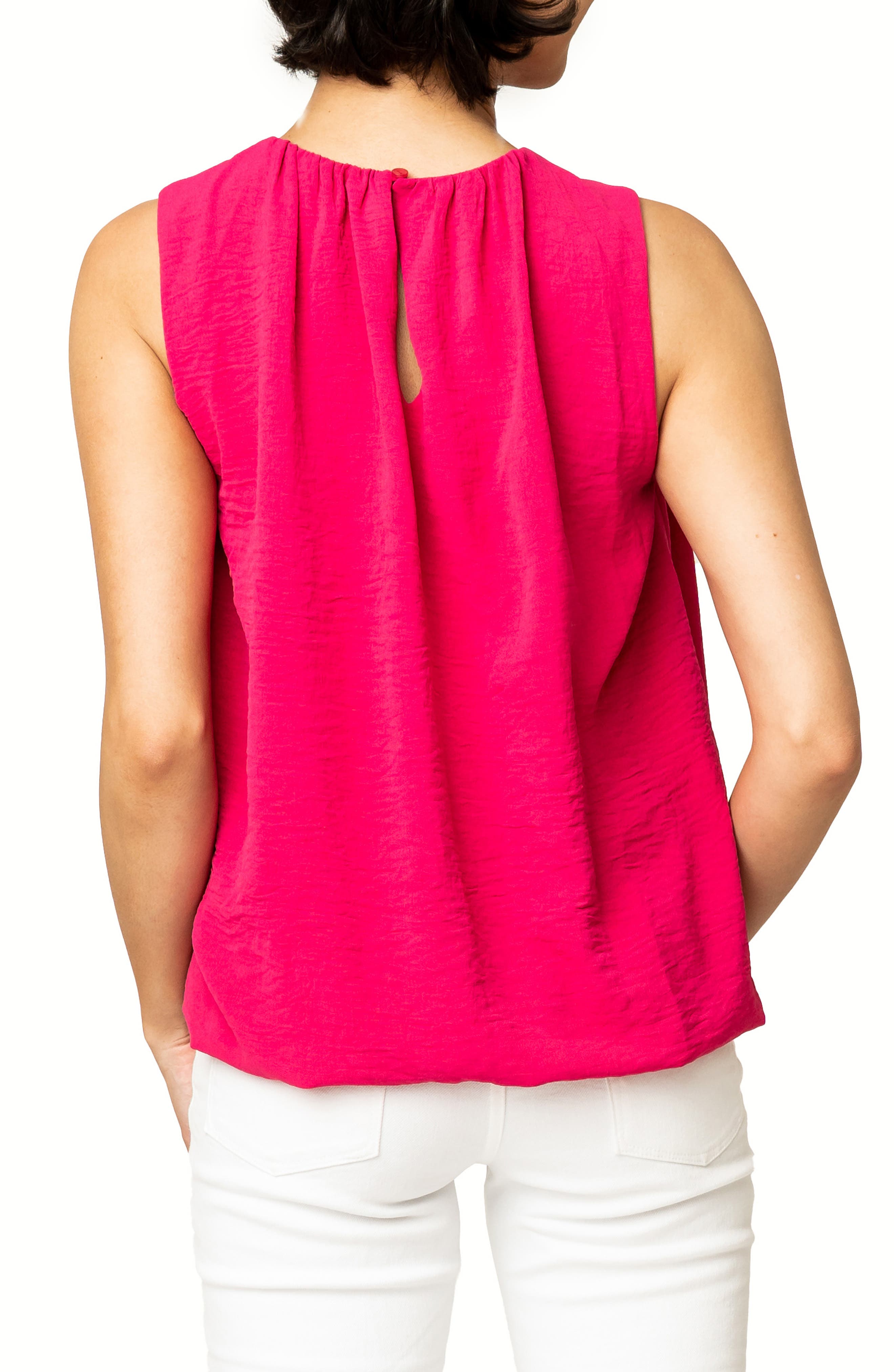 Sleeveless Bubble HemTop - image 4