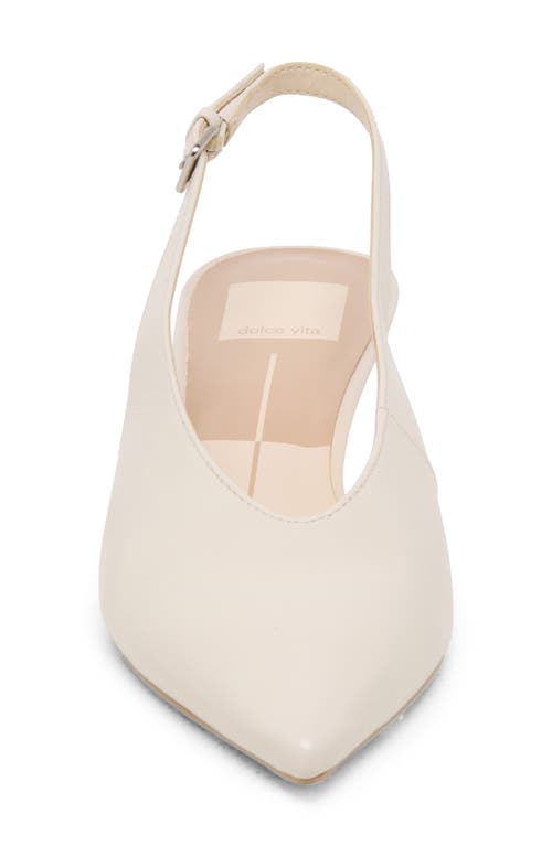Dolce Vita Alenna Slingback Pointed Toe Kitten Heel Pump