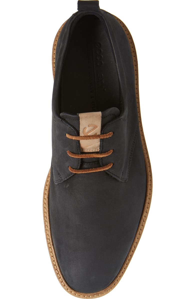 ECCO ST.1 Hybrid Plain Toe Derby, Alternate, color, Black