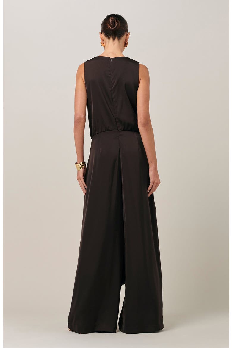 Elliana Jumpsuit, Alternate, color, Chocolate