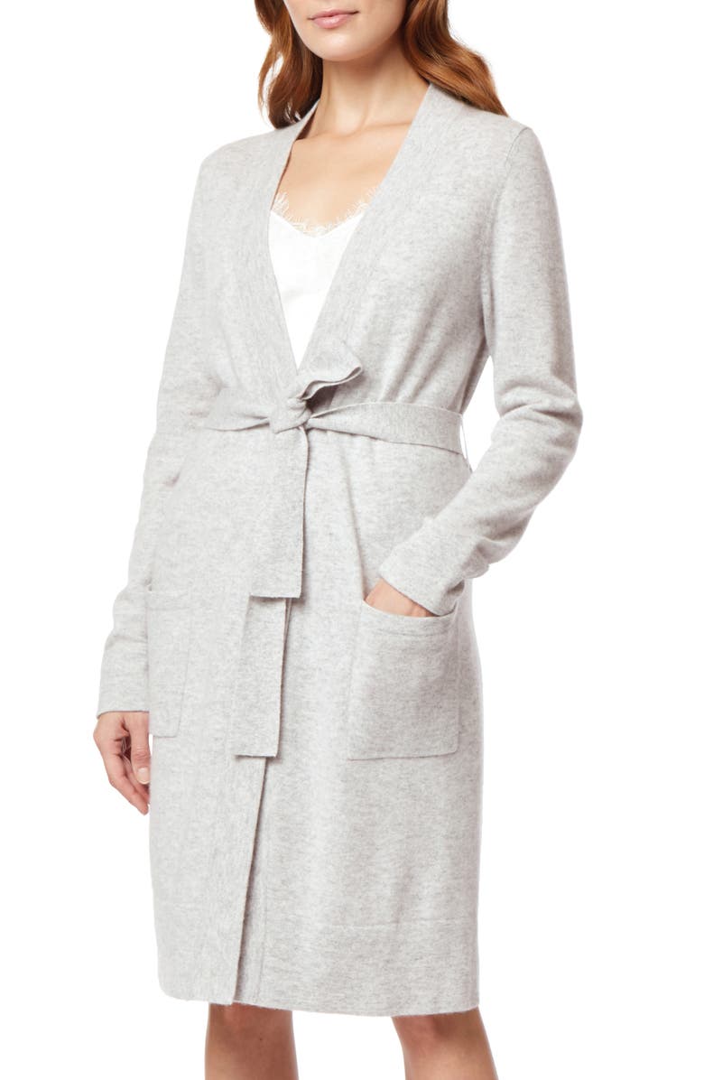 The White Company Short Cashmere Robe, Main, color,
