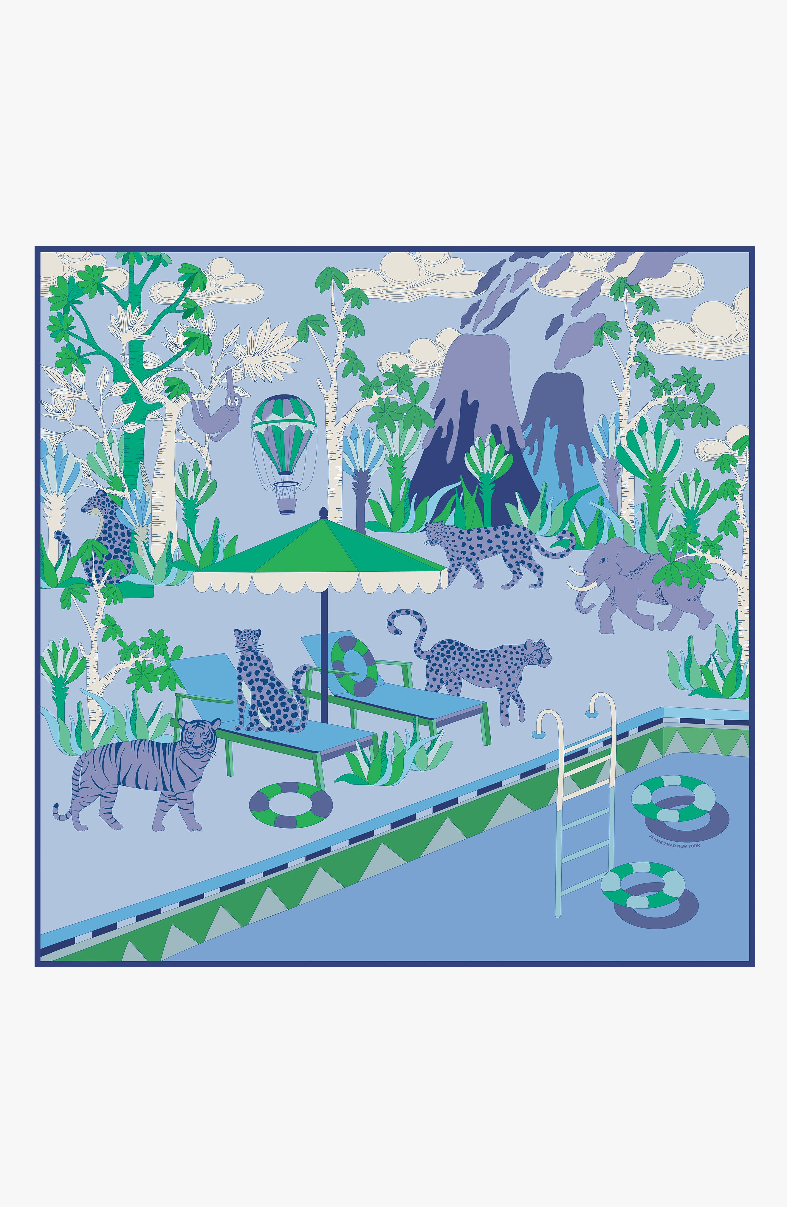 selected Blue