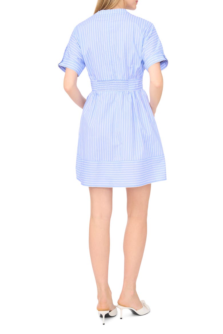 V-Neck Mini Dress, Alternate, color, SERENITY