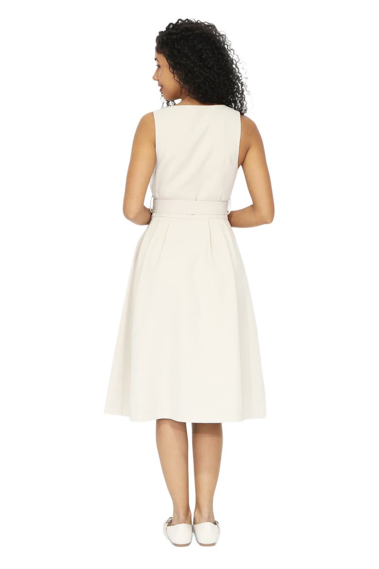 Miss Independence Midi Dress, Alternate, color, Sand
