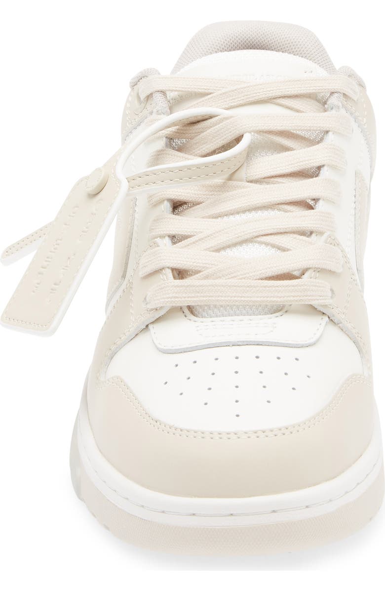 Off-White Out Of Office Sneaker, Alternate, color, White Beige