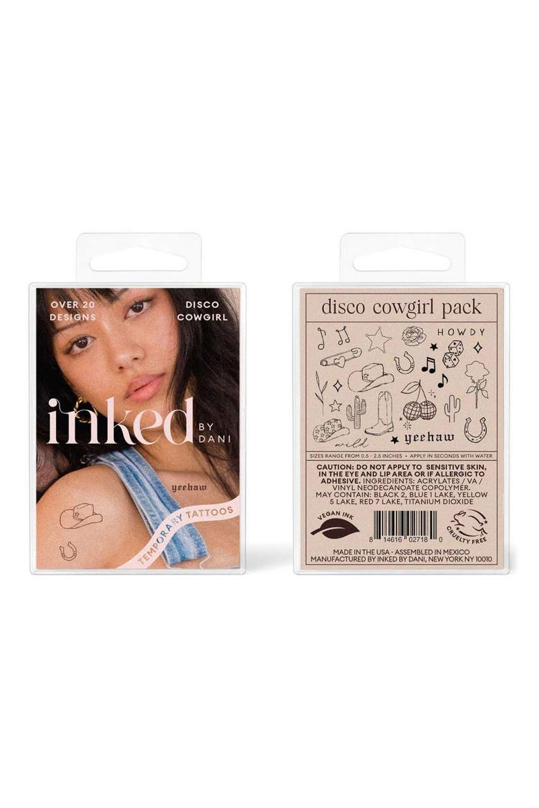 Disco Cowgirl Temporary Tattoos video