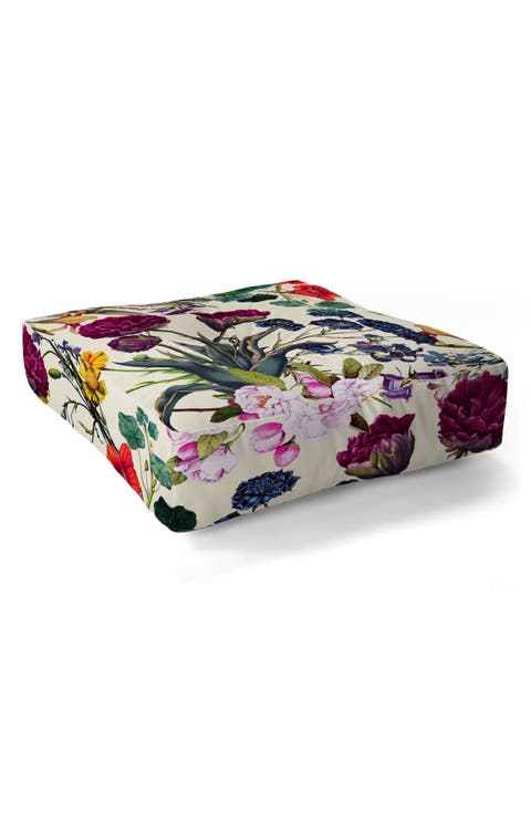Burcu Korkmazyurek Magical Garden Floor Pillow