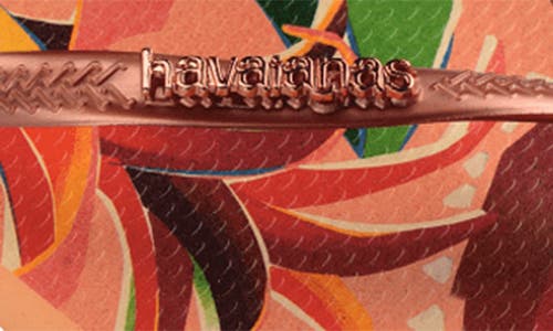 Havaianas 'slim Tropical' Flip Flop In Peach