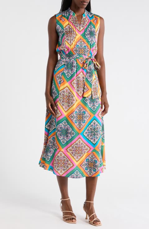 The Phoebe Stretch Silk Midi Dress