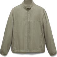 MANGO Linen Blend Jacket