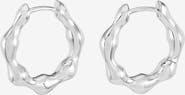 Dower & Hall Waterfall Hinged Huggie Hoops
