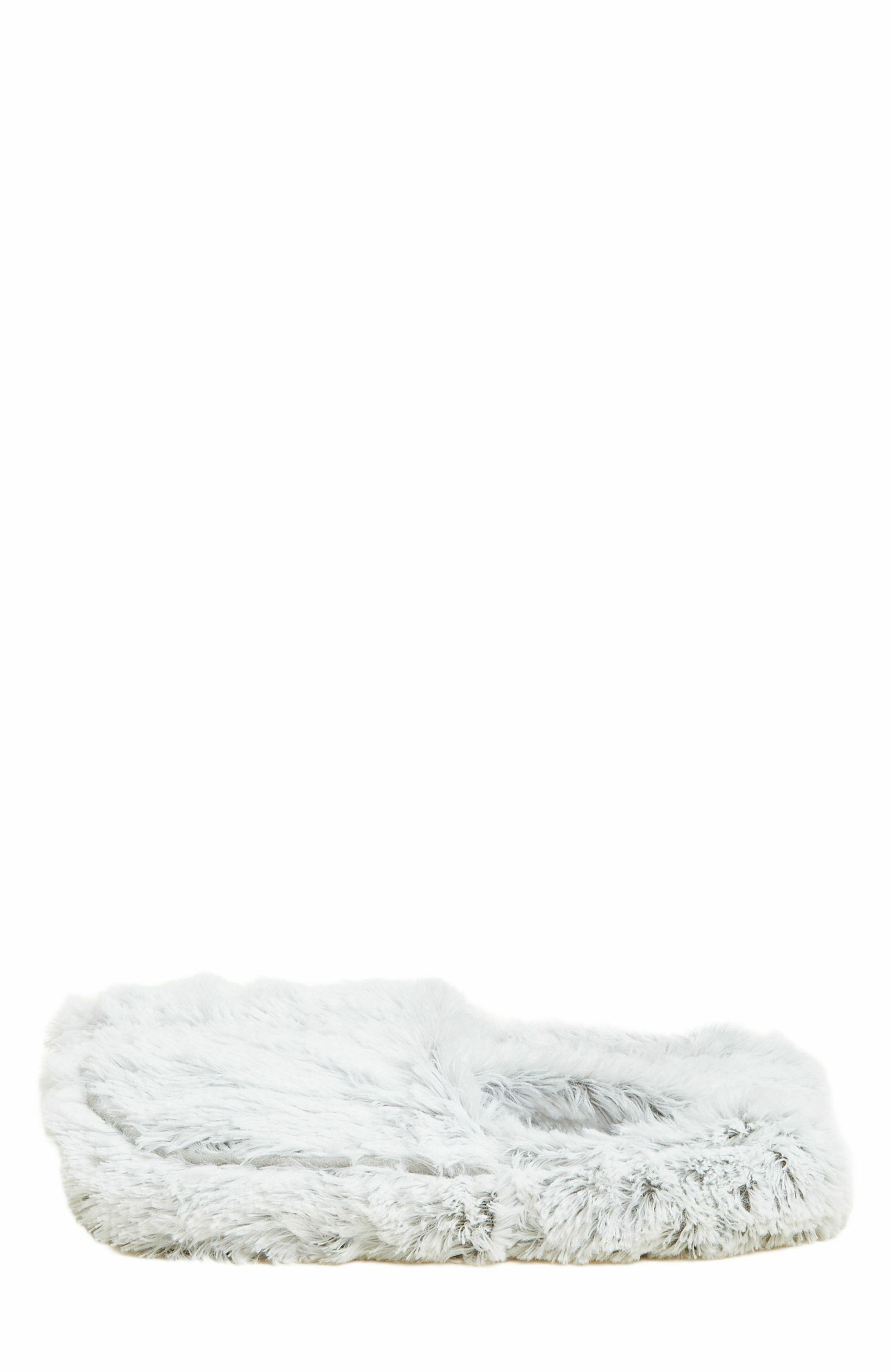 Warmies Marshmallow Plush Slippers, Main, color, 