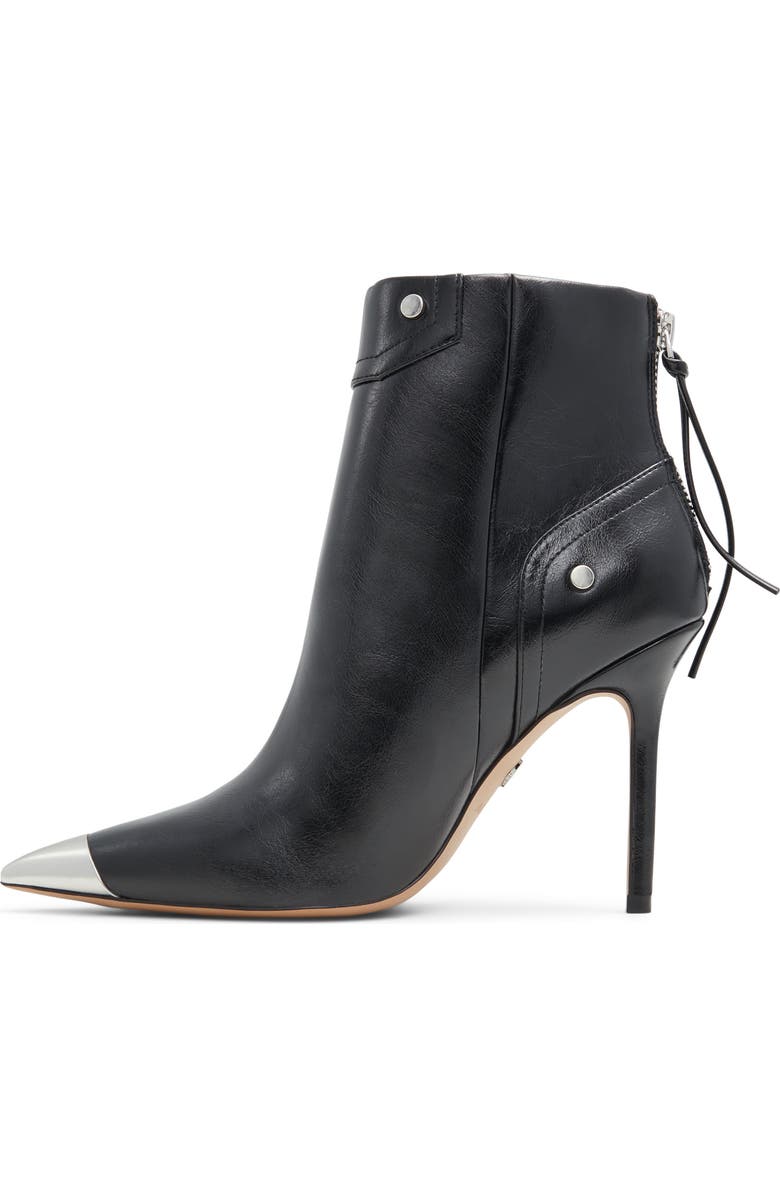ALDO Nilita Pointed Cap Toe Bootie, Alternate, color,