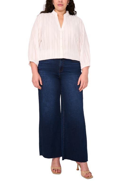 Halogenr Halogen(r) Cotton Button-up Top
