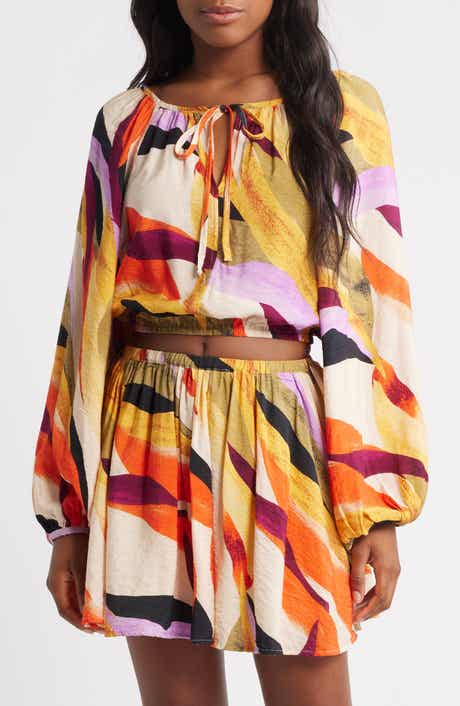 VERO MODA Tilly Long Sleeve Crop Top