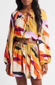 VERO MODA Tilly Long Sleeve Crop Top