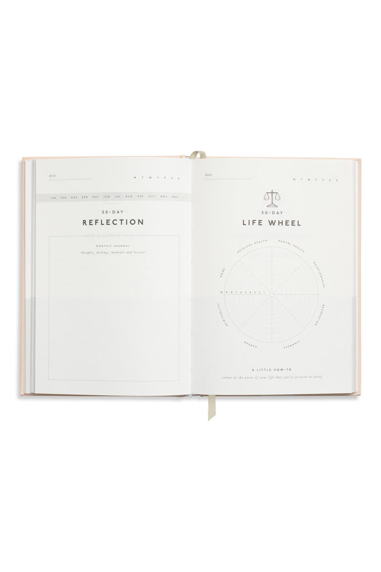 Reflect Gratitude Journal, Alternate, color, LIGHT BEIGE