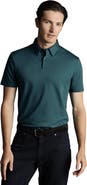 Charles Tyrwhitt Plain Short Sleeve Jersey Polo
