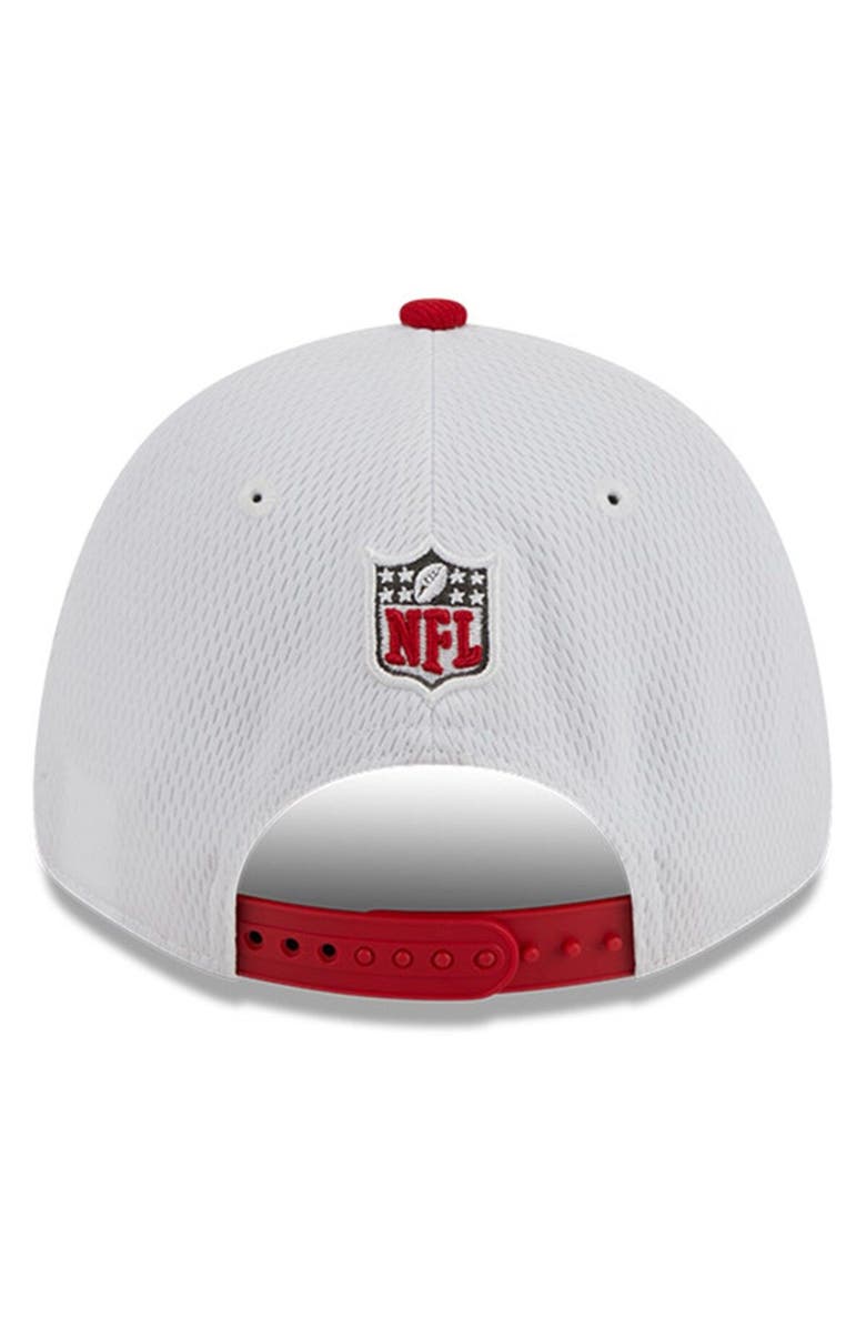 New Era Men's New Era  White/Red Tampa Bay Buccaneers 2023 Sideline 9FORTY Adjustable Hat, Alternate, color, White