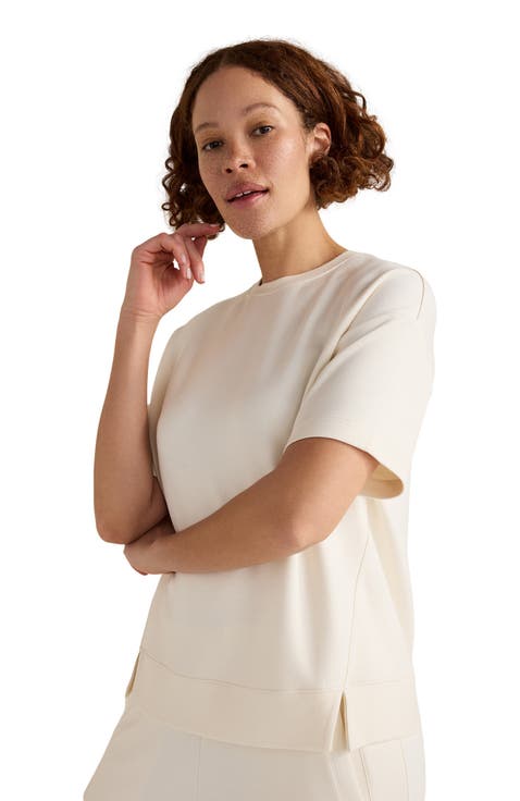 Soft Knit Short Sleeve Top