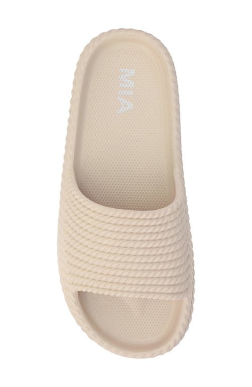 Mia Luvly Slide Sandal In Sand